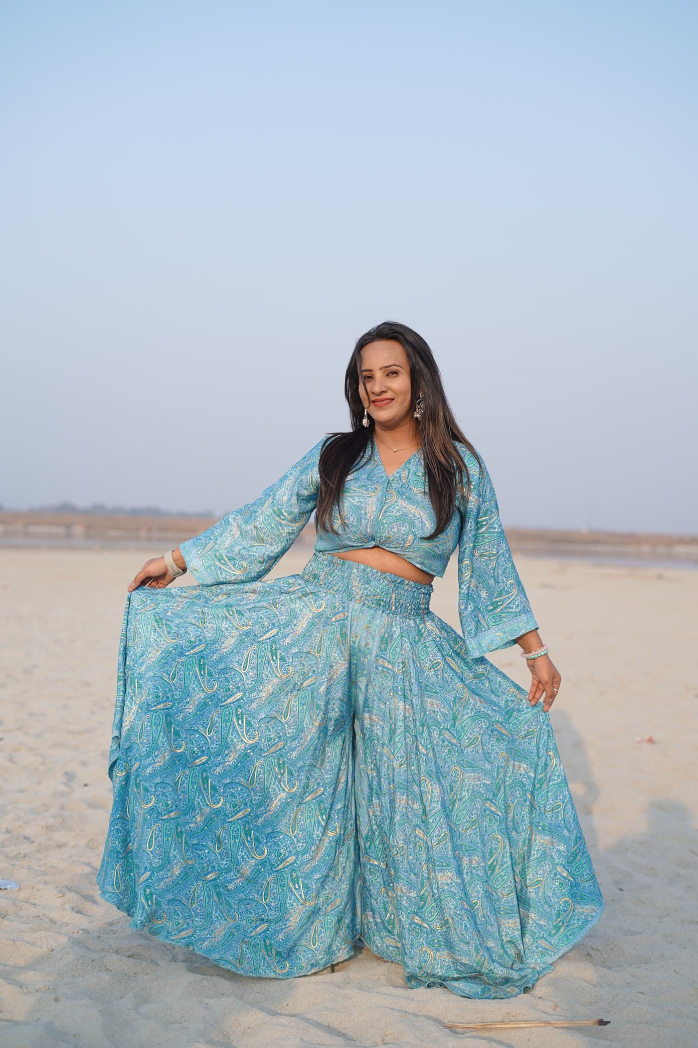 Aqua Breeze Co-Ord Set